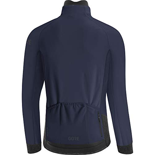 GORE WEAR Chaqueta térmica de ciclismo para hombre, C5, GORE-TEX INFINIUM, XL, Amarillo neón