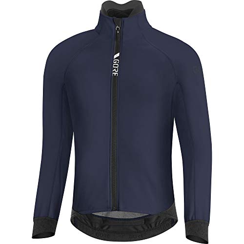 GORE WEAR Chaqueta térmica de ciclismo para hombre, C5, GORE-TEX INFINIUM, XL, Amarillo neón