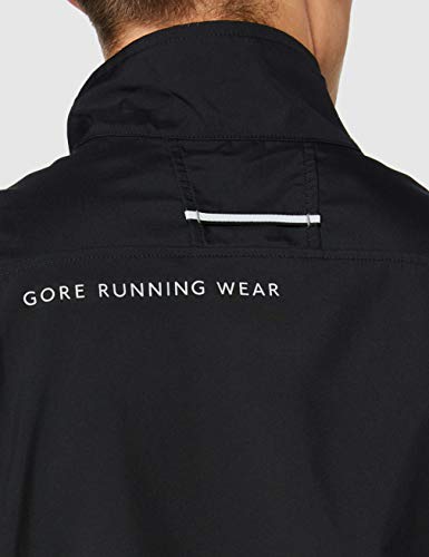 GORE WEAR R3 Chaleco de hombre GORE WINDSTOPPER, S, Negro