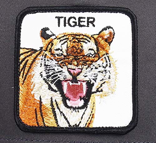 Gorra Trucker Goorin Eye of The Tiger Gris Unica Gris