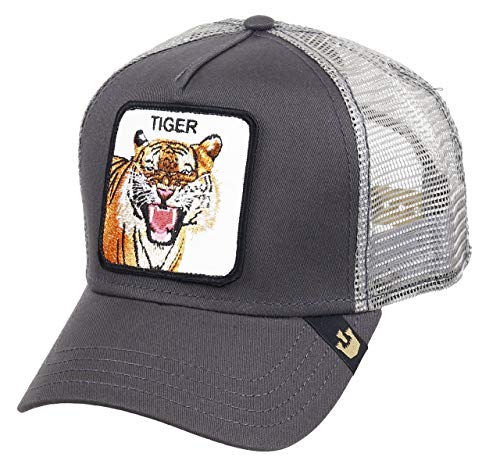 Gorra Trucker Goorin Eye of The Tiger Gris Unica Gris