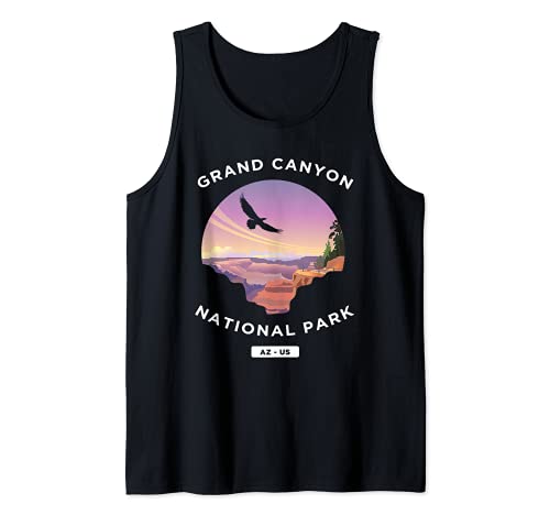 Gran Cañón Arizona US National Park Viajes Senderismo Camiseta sin Mangas