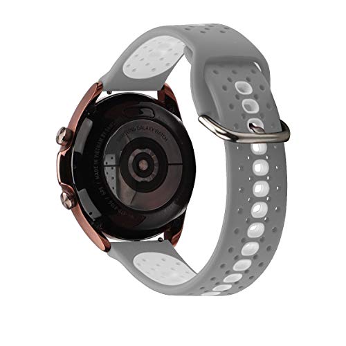 Gransho Bandas de Repuesto Compatible con Garmin Vivoactive 4, Reloj Correa de Silicona Suave Correas Pulseras Correa Deportiva Pulsera (22mm, Pattern 4)