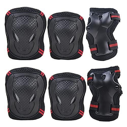 Conjunto de equipo de protección para casco para niños, Protector de  rodilla y codo de espuma para equilibrio, coche, patinete, patinaje sobre  ruedas, color azul