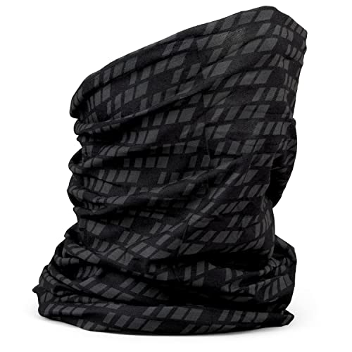 GripGrab Braga de Cuello Ciclismo Running Deporte 8 Colores Tubular Bandana Pañuelo Cabeza Verano Hombre Mujer Calentadores Babeza, Adultos Unisex, Negro, Talla Única