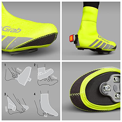 GripGrab Cubrezapatillas de Ciclismo Racethermo Neopreno Impermeable Invierno Ciclismo Carretera Cubrebotas Cortaviento