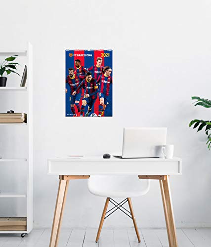 Grupo Erik CPA321003 - Calendario de pared 2021 FC Barcelona Grupo, A3