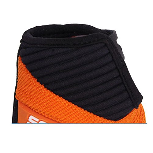 Gtopart 50g Guantes de Ciclismo Niños para Motociclista Bici Bicicleta Verano (Naranja, M)