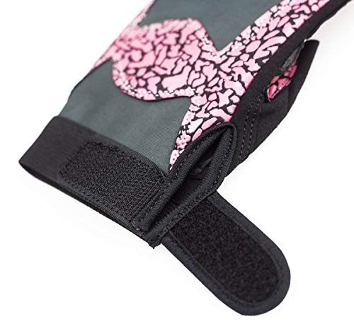 Guantes de entrenamiento de fitness guantes Deportes de fuerza Guantes Guantes de mujer RST, color Rosa, tamaño small