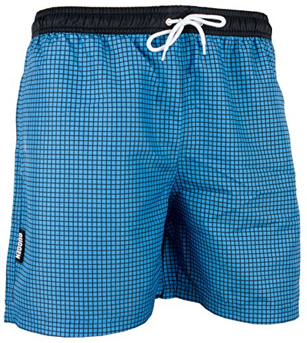 GUGGEN Banador de Natacion para Hombre Traje de Bano Color Azul L