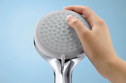 Hansgrohe 28537000 Croma 100 Vario ducha de mano, ahorro de agua, 4 tipos de chorro, cromo