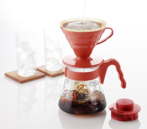 Hario V60 coffee server 02 set R VCSD-02R (japan import)