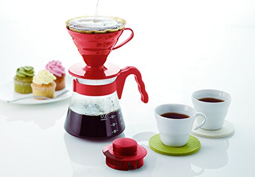 Hario V60 coffee server 02 set R VCSD-02R (japan import)