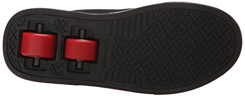 Heelys Fresh (770494) - Zapatillas de deporte para niños unisex, Black/Red, 35