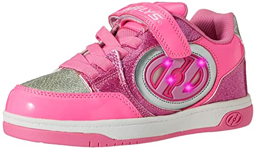 Heelys X2, Zapatillas de Deporte, Multicolor (Neon Pink/Light Pink/Silver 000), 35 EU