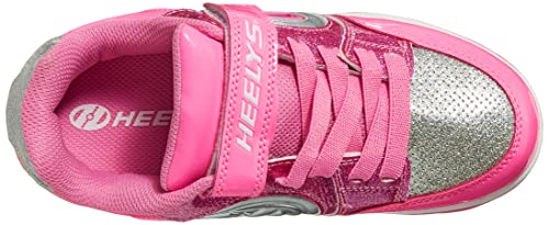 Heelys X2, Zapatillas de Deporte, Multicolor (Neon Pink/Light Pink/Silver 000), 35 EU