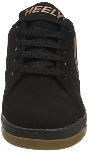 Heelys, Zapatillas Unisex Adulto, (Black/Black Gum), 38 EU