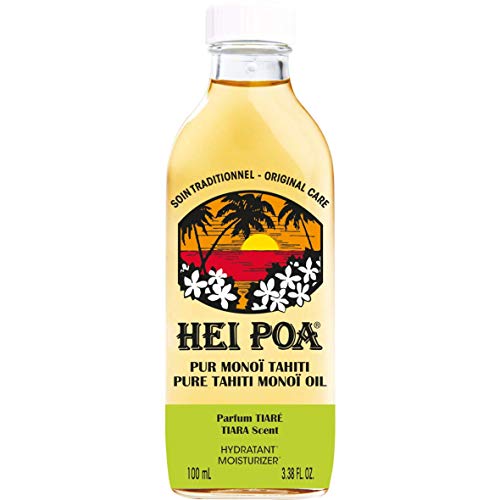 Hei Poa, Aceite corporal (Monoï Puro de Tahití, Perfume Tiaré) - 100 ml.
