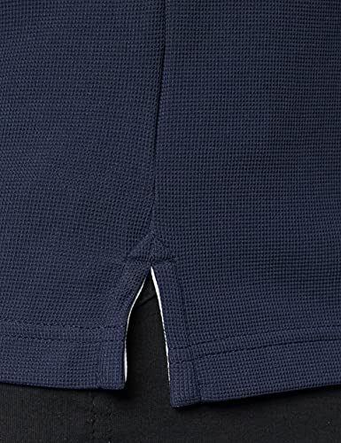 Helly Hansen Driftline Polo - Camiseta tipo polo de manga corta con tejido de secado rápido y logo HH en el pecho, Azul (Navy), S