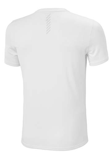 Helly Hansen HH LIFA Active Solen T-Shirt Camiseta Técnica De Protección Solar Manga Corta, Hombre, White, L