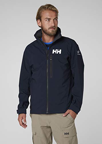 Helly Hansen HP Racing Midlayer Lifaloft Cuello Forro Polar Marina Deportes Navegación Chaqueta Impermeable, Hombre, Azul (Navy), L