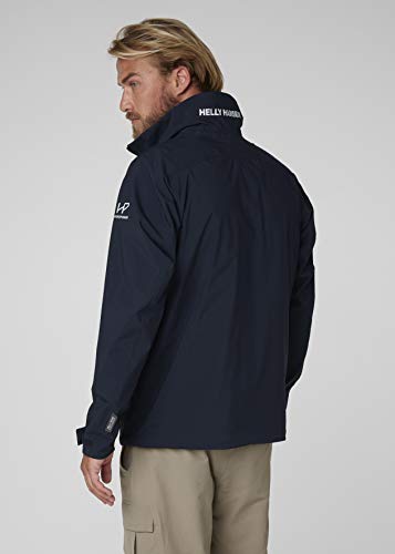 Helly Hansen HP Racing Midlayer Lifaloft Cuello Forro Polar Marina Deportes Navegación Chaqueta Impermeable, Hombre, Azul (Navy), L