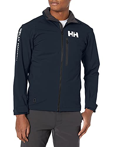 Helly Hansen HP Racing Midlayer Lifaloft Cuello Forro Polar Marina Deportes Navegación Chaqueta Impermeable, Hombre, Azul (Navy), L