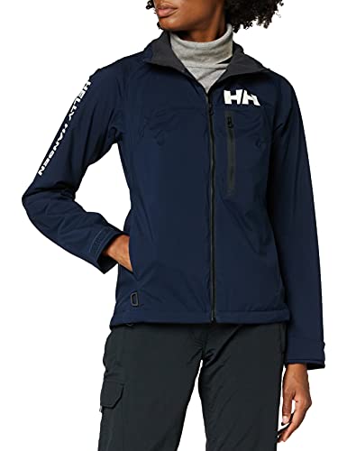 Helly Hansen HP Racing Midlayer Lifaloft Cuello Forro Polar Marina Deportes Navegación Chaqueta Impermeable, Mujer, Azul (Navy), S