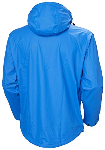 Helly Hansen Voss, 530-L70180 Chaqueta Impermeable, Hombre, L, Azul Marino