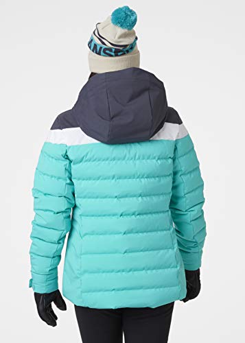 Helly Hansen W Imperial Puffy Jacket Chaqueta Con Doble Capa, Mujer, Turquoise, M