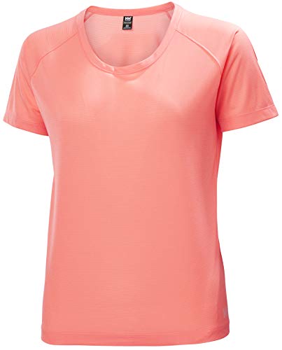 Helly Hansen W Verglas Pace T-Shirt Camiseta, Mujer, Coral Oscuro, L