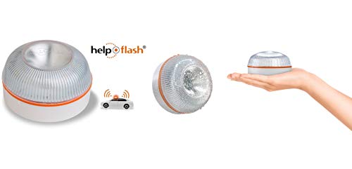 HELP FLASH Luces LED de Advertencia de Emergencia para Carretera Luces Intermitentes para Carretera, Luces de Seguridad para Coches, vehículos