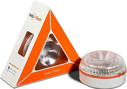 HELP FLASH Luces LED de Advertencia de Emergencia para Carretera Luces Intermitentes para Carretera, Luces de Seguridad para Coches, vehículos