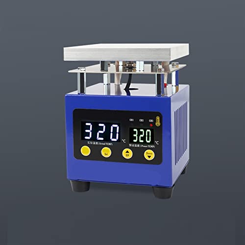 HEQIE-YONGP Laboratorio eléctrico Tabla de calefacción de Temperatura Constante Inteligente Digital for el Marco Medio Extracción de la Plataforma de precalentamiento (Color : 220-v, Size : 1)