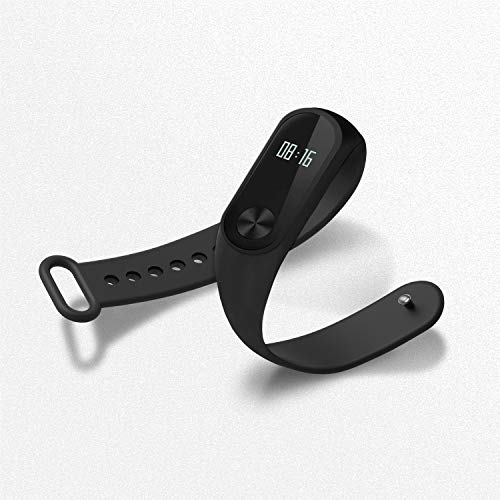 Hianjoo Correa Compatible con Xiaomi Mi Band 2, [3 Paquetes] Pulsera de Reemplazo Deportivo Suave Ajustable de Silicona Correas Compatible con Mi Band 2 [Azul + Gris + Negro]