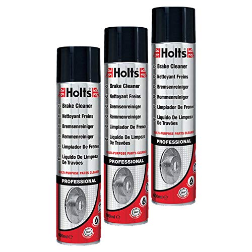 Holts 3 botes de limpiador de frenos en espray, 600 ml, 0131