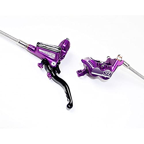 Hope Tech 3 V4 Disc Brakes - Purple Rear - Right Purple