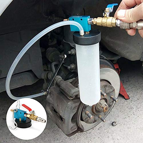 HRNAKDFKL Equipo de Purga de Frenos, líquido de Frenos de automóvil Cambio de Aceite de Herramienta automotriz Bomba de Drenaje de Aceite Kit de Escape de vacío Adecuado para automóviles