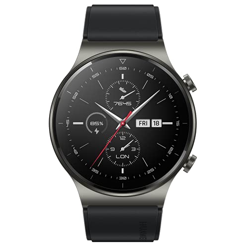 HUAWEI Watch GT 2 Pro - Smartwatchcon Pantalla AMOLED de 1.39", hasta Dos semanas de batería, Grey, 46 mm