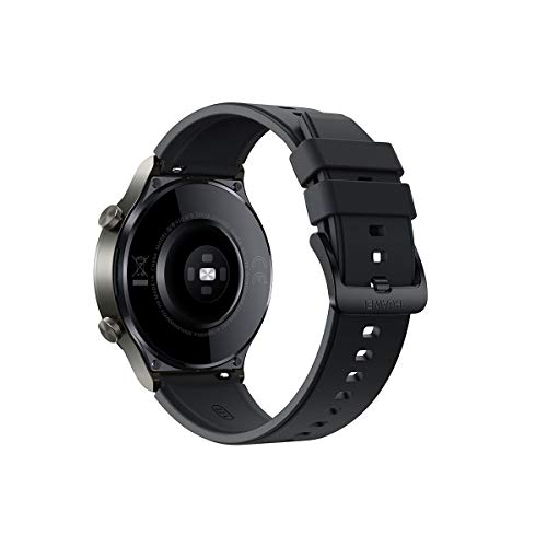 HUAWEI Watch GT 2 Pro - Smartwatchcon Pantalla AMOLED de 1.39" y Adaptador USB-C, hasta Dos semanas de batería, Negro, 46 mm