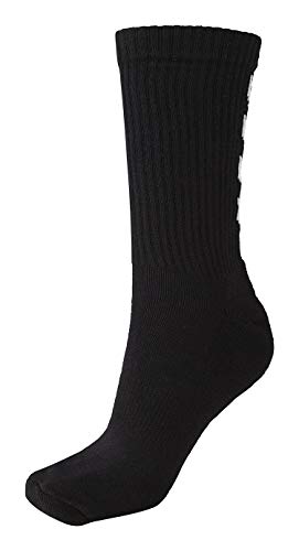 hummel Fundamental 3-Pack Socks, Unisex Adulto, Negro, 12