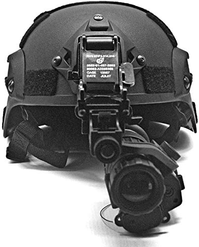 HZWLF Telescopio PVS-14 Gafas de visión Nocturna Digital Monocular de visión Nocturna por Infrarrojos con Adaptador de Auricular J-Arm Negro