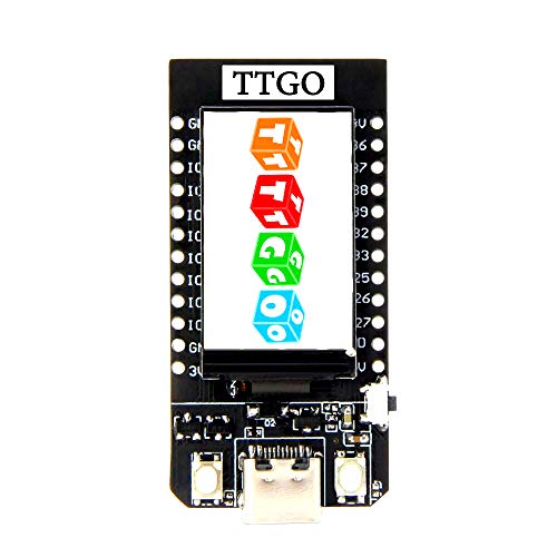 ICQUANZX T-Display ESP32 WiFi y Placa de Desarrollo del módulo Bluetooth para Arduino LCD de 1.14 Pulgadas