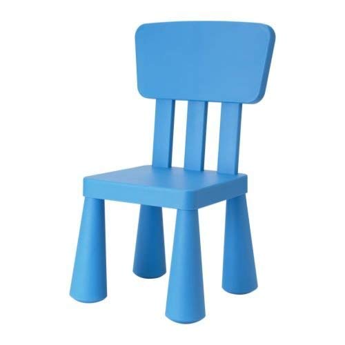 Ikea Mammut - Silla infantil (2 unidades), color azul