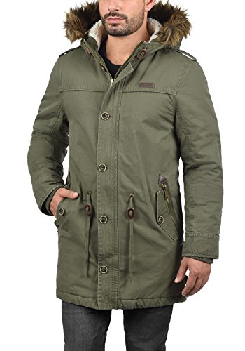 INDICODE Polar - Chaqueta de Invierno para Hombre, tamaño:M;color:Army (600)