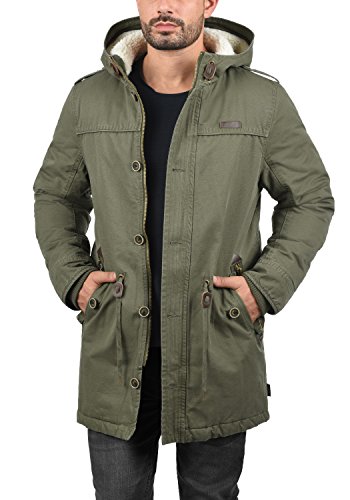 INDICODE Polar - Chaqueta de Invierno para Hombre, tamaño:M;color:Army (600)