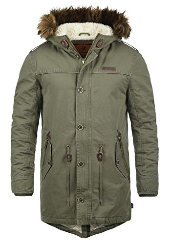 INDICODE Polar - Chaqueta de Invierno para Hombre, tamaño:M;color:Army (600)