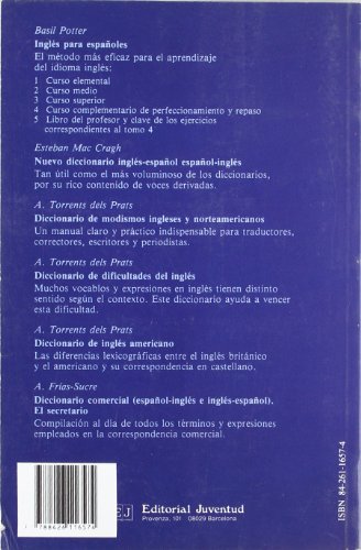 Ingles curso del profesor: Libro Del Profesor Y Clave De Los Ejercicios/Perfeccionamiento Y Repaso (INGLES PARA ESPAÑOLES)