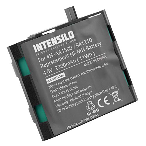 INTENSILO NiMH batería 2300mAh (4.8V) para tecnología médica como estimulador muscular Compex SP4.0, Sport, Sport Elite, Vitality