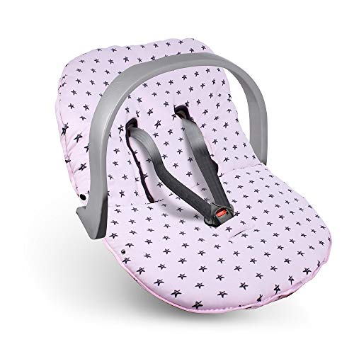 INTERBABY- Baby Saco Estrella Rosa